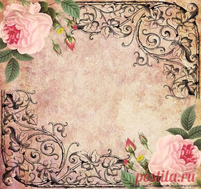 Фоны для скрапбукинга и декупажа