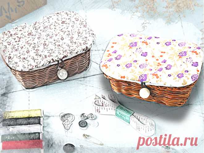 ✂ Корзинка для рукоделия своими руками: варианты и изготовление Корзинка для рукоделия своими руками: материалы изготовления и пошаговый мастер-класс. Как сделать органайзер из картона. Варианты оформления корзин.