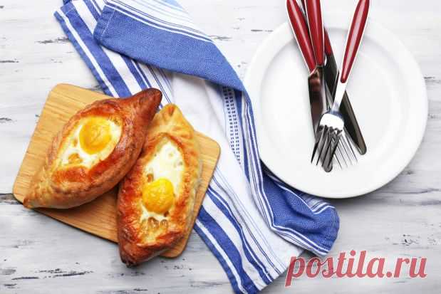 Хачапури с яйцом и плавленым сыром | sunny7
