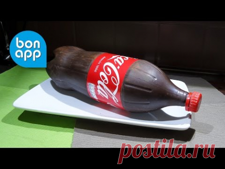 Торт Coca-Cola. Торт бутылка Coca Cola