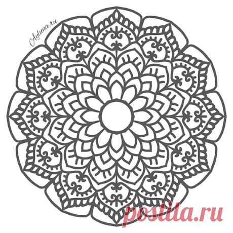 Мандалы для раскрашивания