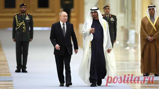 В Кремле рассказали о развитии отношений России и ОАЭ
