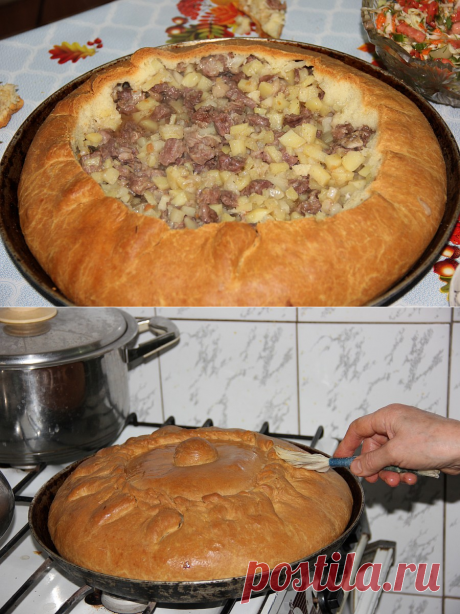 Бэлеш - самое знаменитое блюдо татарской кухни.