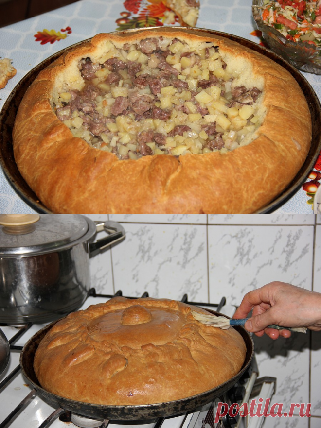 Бэлеш - самое знаменитое блюдо татарской кухни.