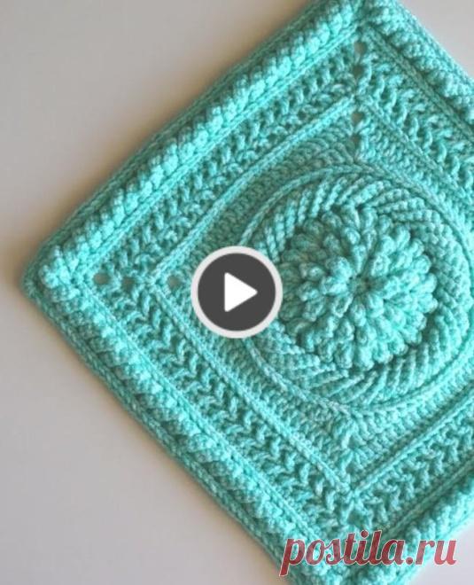 Crochet Cosmos Square