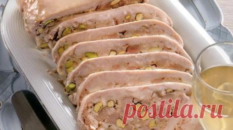 Галантин из курицы "Куриный дворик" Просто нереально вкусный рецепт! Моя кулинарная мечта!