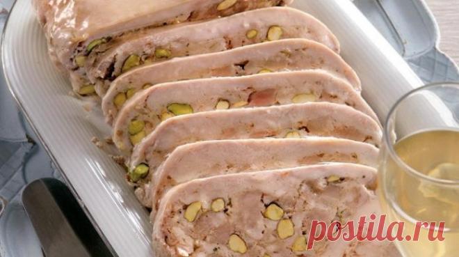 Галантин из курицы 