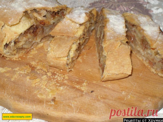 Венский штрудель с яблоками и 15 похожих рецептов: пошаговые фото, калорийность, отзывы