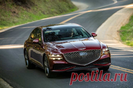 Седан Genesis G80 2022: салон, внешний вид, характеристики