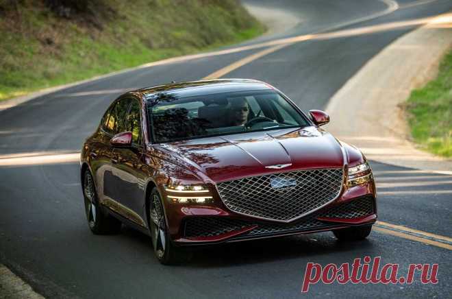 Седан Genesis G80 2022: салон, внешний вид, характеристики