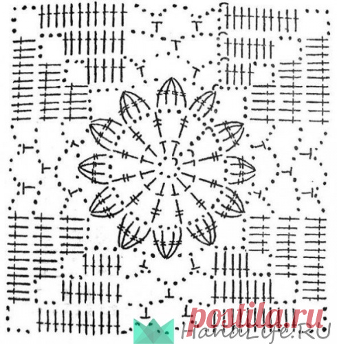 Мотивы крючком в копилку мастерицы / Вязание крючком