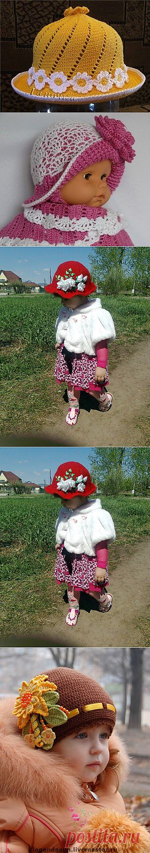 ДЕТСКИЕ ШЛЯПКИ к весне-лету.