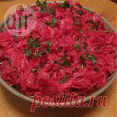 Рецепт: Маринованная капуста со свеклой - все рецепты России