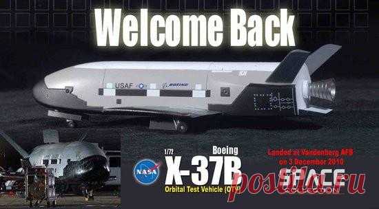NASA 1/72 X-37B Orbital Test Vehicle (OTV) (Space) – Acapsule Toys and Gifts