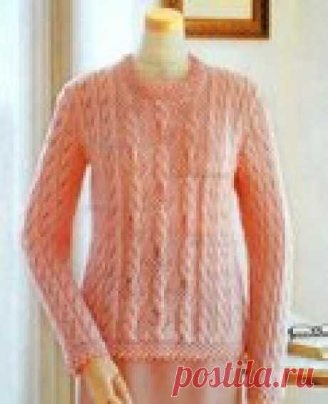 Два шикарных пуловера ... на основе узоров Хитоми Шида ... вязание спицами