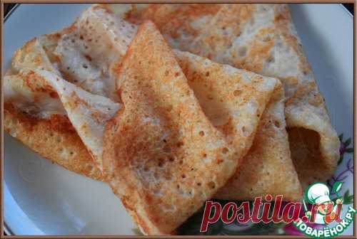 Мои заварные блины - кулинарный рецепт