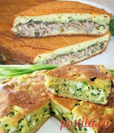 Заливные пироги - это удобно, быстро и вкусно!...