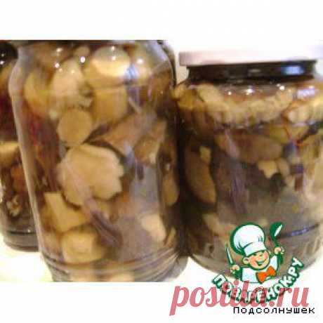 Маринованные грибочки - кулинарный рецепт