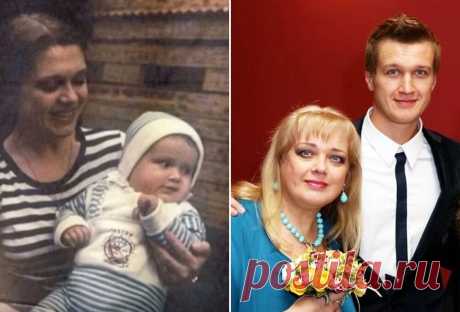 Любовь Руденко с сыном Анатолием