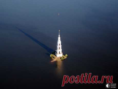 Колокольня в Калязине — одинокий памятник святости