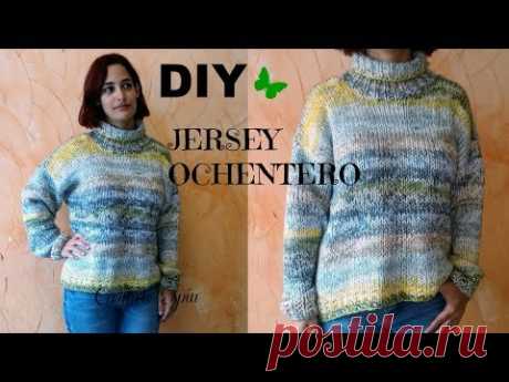 JERSEY A DOS AGUJAS:DIY
