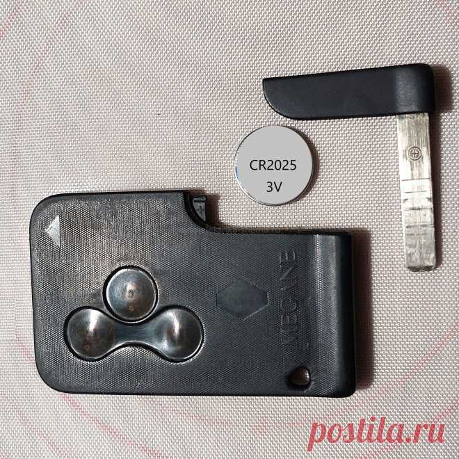 Ремонт ключ-карты на Рено Меган 2