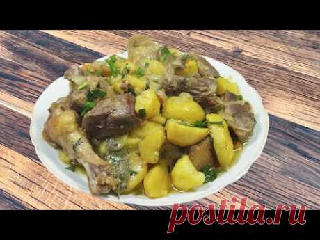 Утка с картошкой "По-деревенски" НУ ОЧЕНЬ ВКУСНО, ЧУТЬ ЯЗЫК НЕ ПРОГЛАТИЛА!!!!