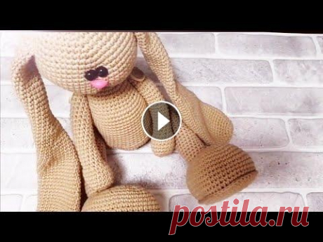 вяжем ножки для зайки тильда крючком. как связать зайку тильда (полный сборник). https://youtu.be/YXhyX8F2Do0 как связать одежду для зайки есть ссылки в полном сборнике...