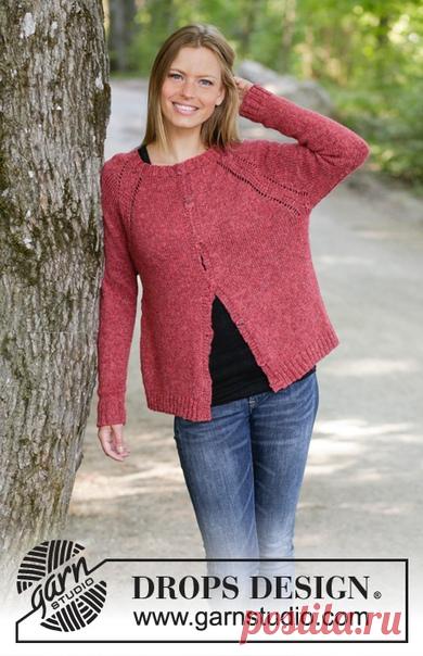 Кардиган Raspberry Delight

Размеры: S - M - L - XL - XXL - XXXL 
Вам потребуется: пряжа DROPS SKY от Garnstudio 250-300-300-350-400-400 гр. цвет 09, красный; чулочные и круговые спицы (40 и 80 см) № 4.5 мм; чулочные и круговые спицы (80 см) № 3.5 мм для резинки; 6-6-6-7-7-7 пуговиц. 


Плотность вязания: 20 п. х 26 р. лицевой гладью = 10 x 10 см. 

Платочная вязка (поворотными рядами): 1 платочный ряд = 2 ряда лицевых петель. 

Равномерные прибавки: 
Все прибавки делайте ...