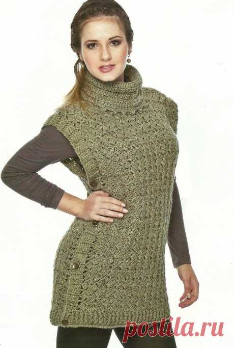 CROCHET TUNIC — Crochet by Yana