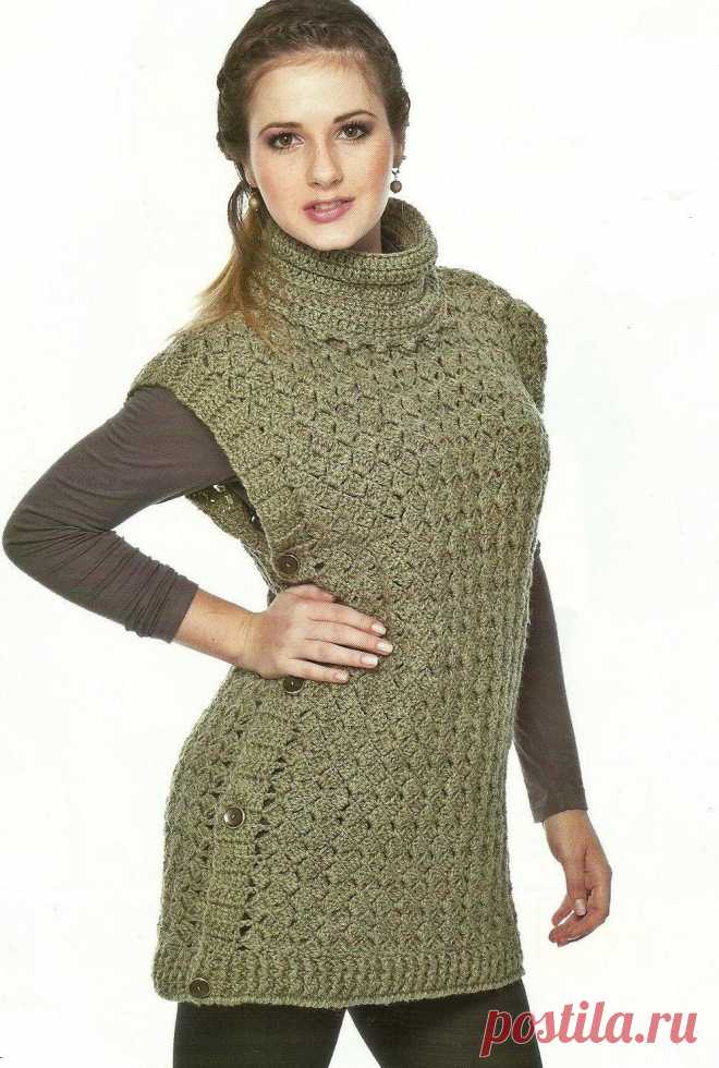 CROCHET TUNIC — Crochet by Yana