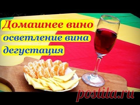 Домашнее вино, осветление вина, дегустация вина — Яндекс.Видео