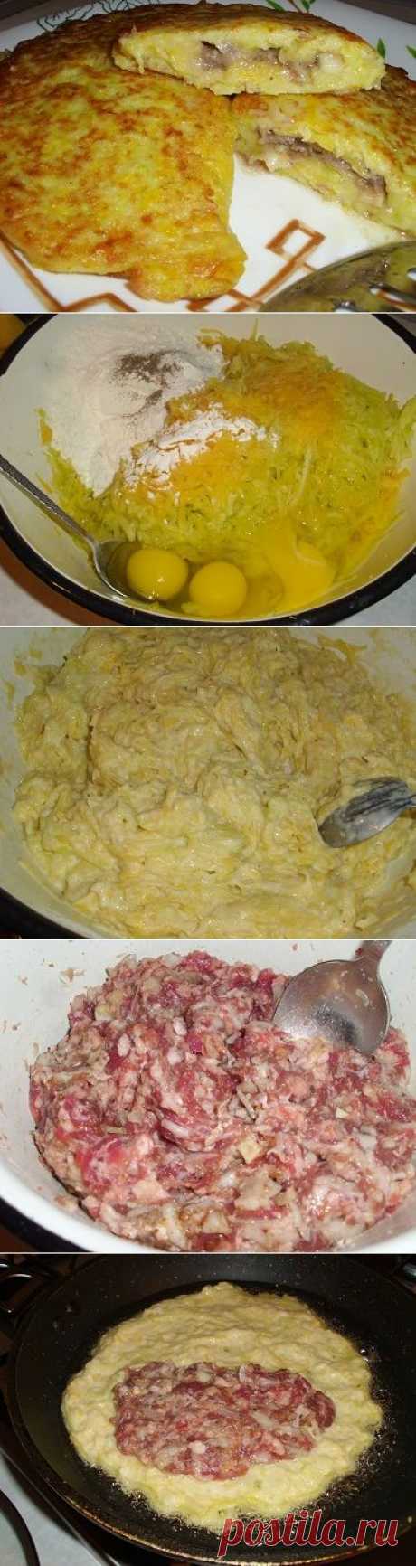 Вкусные чебуреки из кабачков с фаршем
