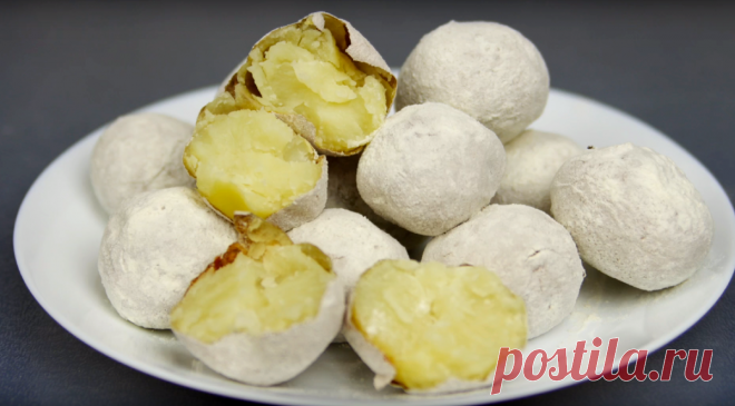 Простой картофель в духовке: и внешне, и по вкусу как запеченный в золе | Кухня наизнанку | Яндекс Дзен