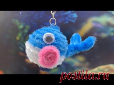 ABC TV | How To Make Whale Keychain With Pipe Cleaner - Craft Tutorial