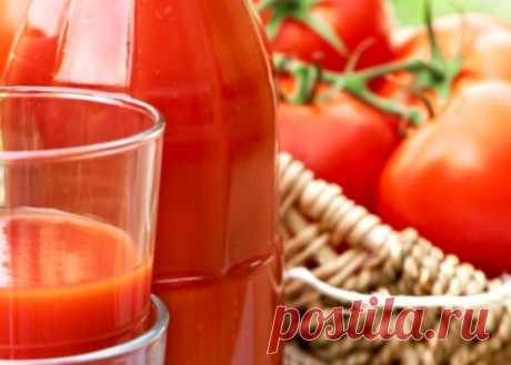 Как приготовить томатный сок на зиму