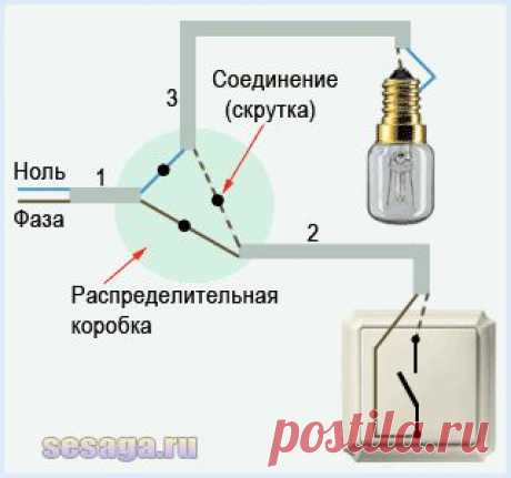 Как правильно подключить выключатель.