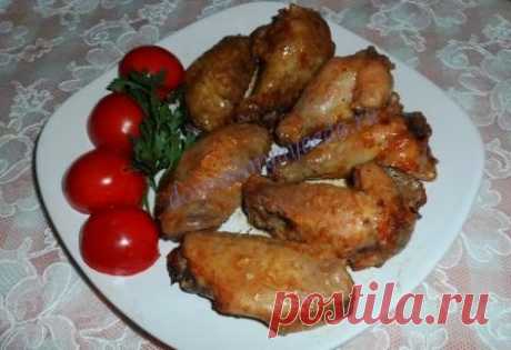 Как вкусно замариновать и запечь крылышки