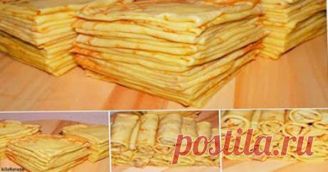 ЗВАНЫЙ УЖИН: Рецепт тонких блинчиков, которому я никогда не изменяю