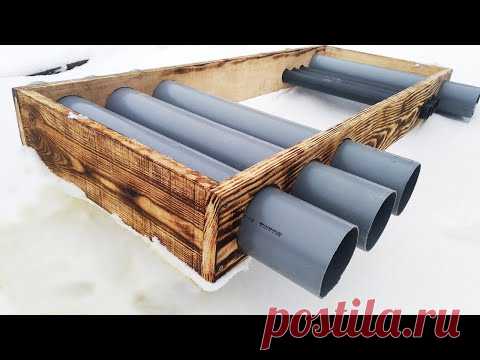 Шикарное решение из ПВХ труб!
