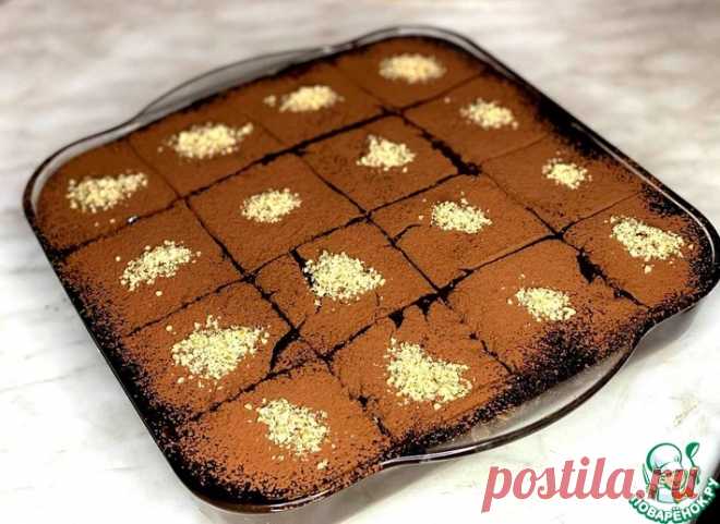 Шоколадное пирожное Кулинарный рецепт(***)