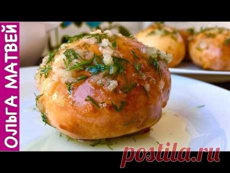 Пампушки с Чесноком к Борщу | Garlic Rolls for Borsch