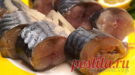 Скумбрия по вкусу как красная рыба, секрет в маринаде! Такая скумбрия будет уместна на любом столе. Результат всегда радует всю семью, ее хочется есть еще и еще.ИНГРЕДИЕНТЫ Скумбрия – 2 шт.Луковица – 1 шт.Вода – 300мл.Гвоздика – 5 шт.Перец черный горошек ...