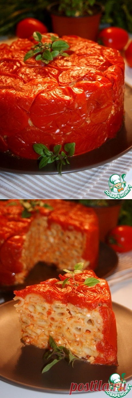 Пирог с макаронами &quot;Timpano alla cardinale&quot; - кулинарный рецепт