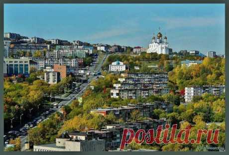 Мой родной город-Петропавловск-Камчатский. Вид на храм.