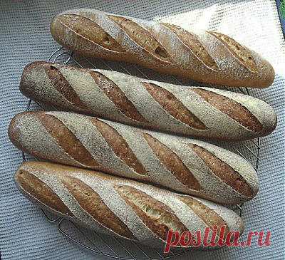 Классический французский багет : Хлеб, батоны, багеты, чиабатта