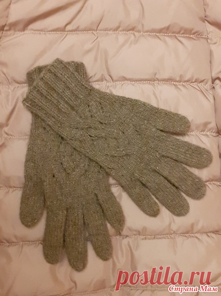 Женские перчатки спицами - Вязание - Страна Мам