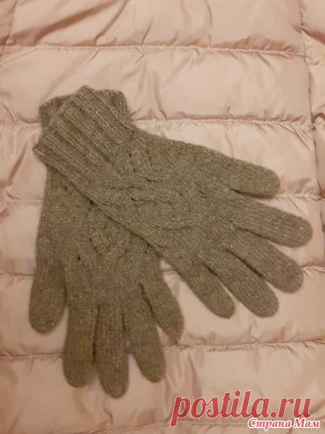 Женские перчатки спицами - Вязание - Страна Мам