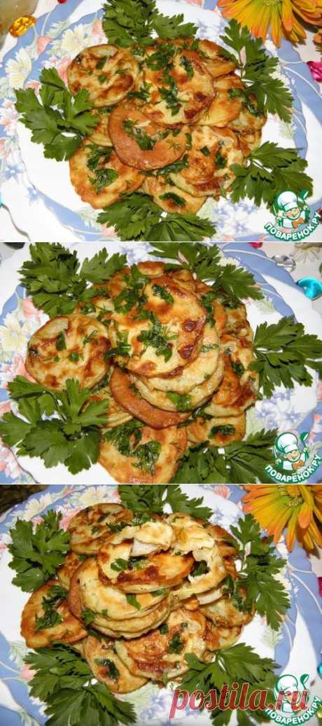 Кабачки в сметанном кляре - кулинарный рецепт