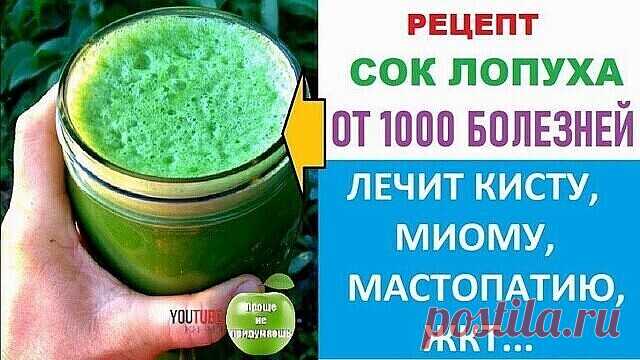 ЛЮБИМЫЙ ЛЕКАРЬ - ЛОПУХ